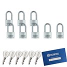 8 szt. kłódki 40 z wydłużonym pałąkiem na jeden klucz ABUS System TYTAN