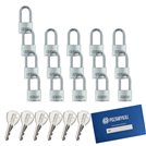 16 szt. kłódki 40 z wydłużonym pałąkiem na jeden klucz ABUS System TYTAN