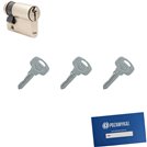 Wkładka do zamka YALE 500 10/75 + 3 klucze