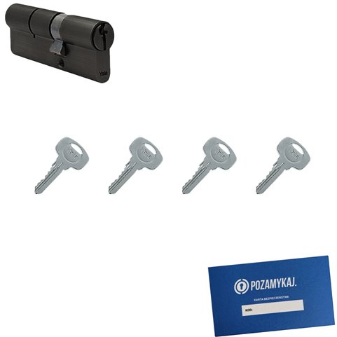 Wkładka do zamka YALE 500 + 4 klucze