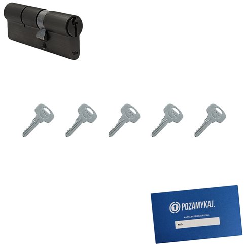 Wkładka do zamka YALE 500 + 5 kluczy