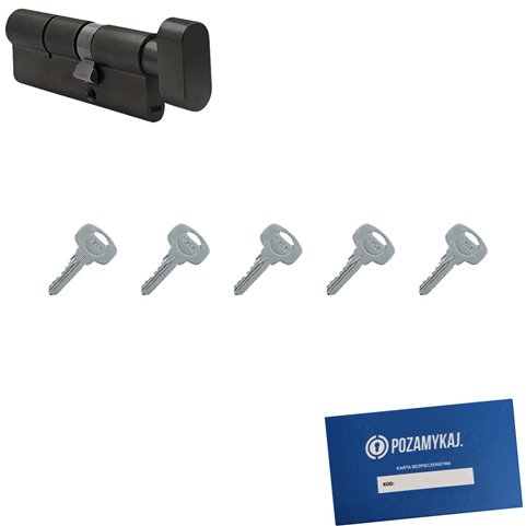 Wkładka do zamka YALE 500 + 5 kluczy