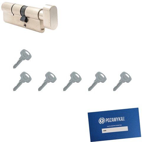Wkładka do zamka YALE 500 + 6 kluczy