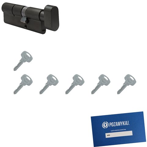 Wkładka do zamka YALE 500 + 6 kluczy