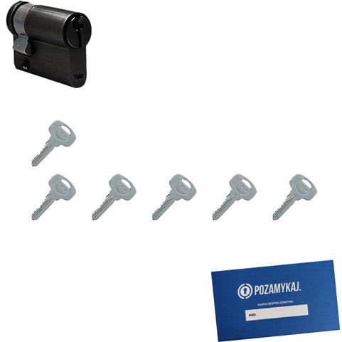 Wkładka do zamka YALE 500 + 6 kluczy