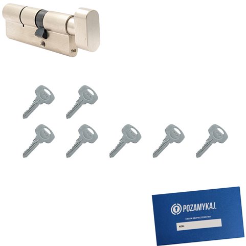 Wkładka do zamka YALE 500 + 7 kluczy