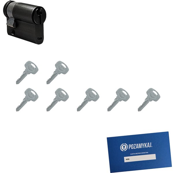 Wkładka do zamka YALE 500 + 7 kluczy