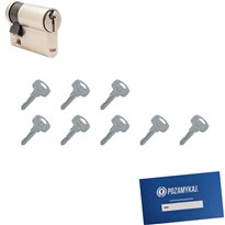 Wkładka do zamka YALE 500 + 8 kluczy