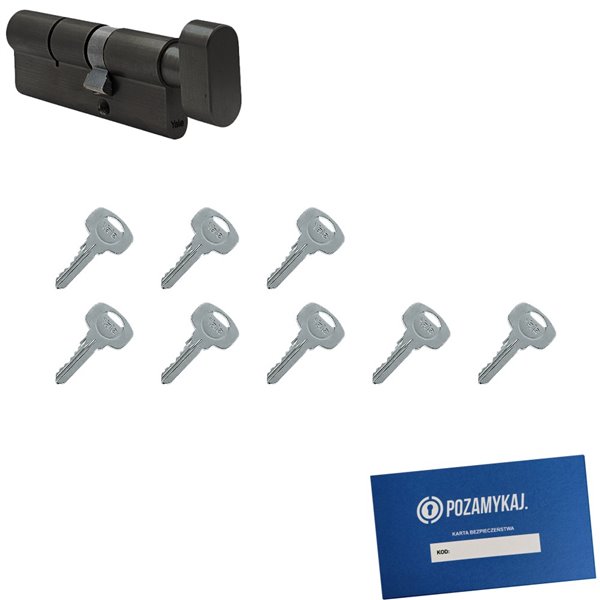 Wkładka do zamka YALE 500 + 8 kluczy
