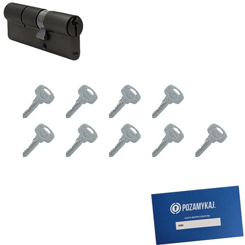Wkładka do zamka YALE 500 + 9 kluczy
