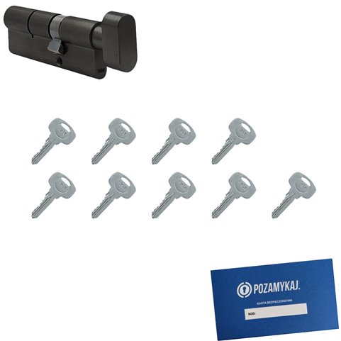 Wkładka do zamka YALE 500 + 9 kluczy
