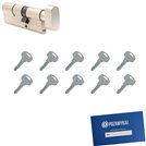 Wkładka do zamka YALE 500 60G/40 + 10 kluczy