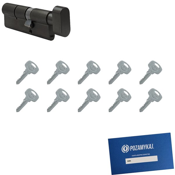 Wkładka do zamka YALE 500 + 10 kluczy