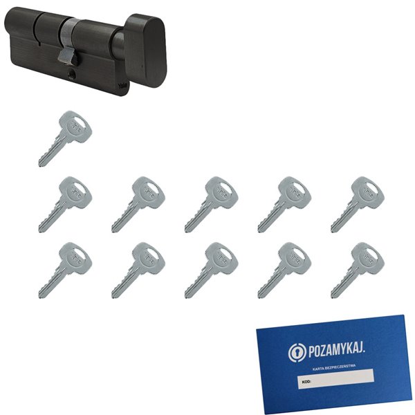 Wkładka do zamka YALE 500 + 11 kluczy