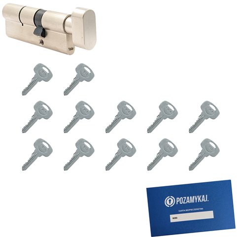 Wkładka do zamka YALE 500 + 12 kluczy