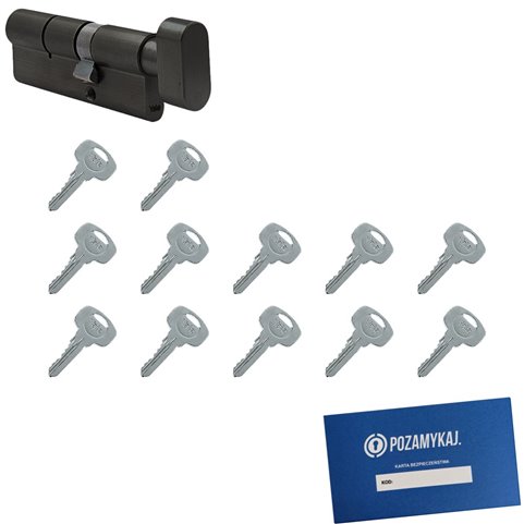 Wkładka do zamka YALE 500 + 12 kluczy