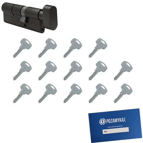 Wkładka do zamka YALE 500 + 14 kluczy