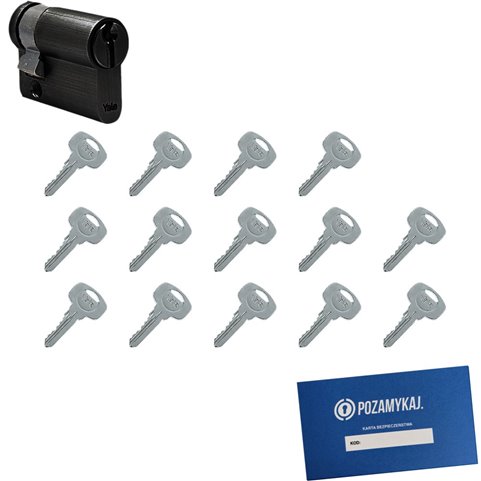 Wkładka do zamka YALE 500 + 14 kluczy