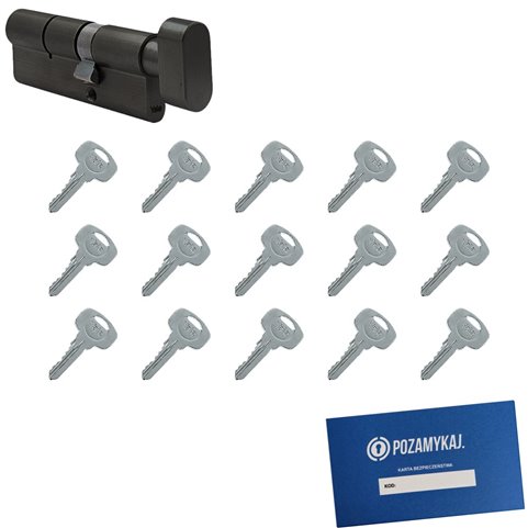 Wkładka do zamka YALE 500 + 15 kluczy