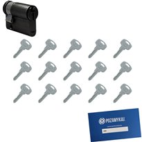 Wkładka do zamka YALE 500 + 15 kluczy