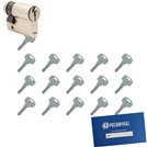 Wkładka do zamka YALE 500 10/40 + 16 kluczy