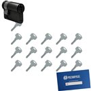 Wkładka do zamka YALE 500 10/27 + 16 kluczy