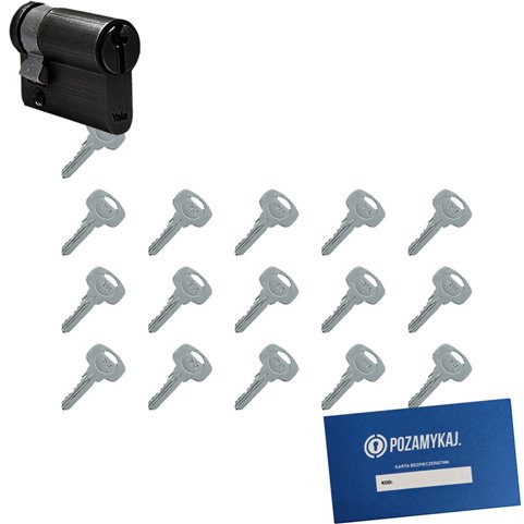 Wkładka do zamka YALE 500 + 16 kluczy