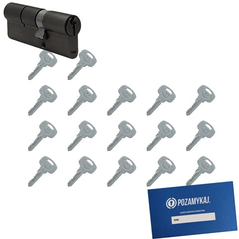 Wkładka do zamka YALE 500 + 17 kluczy