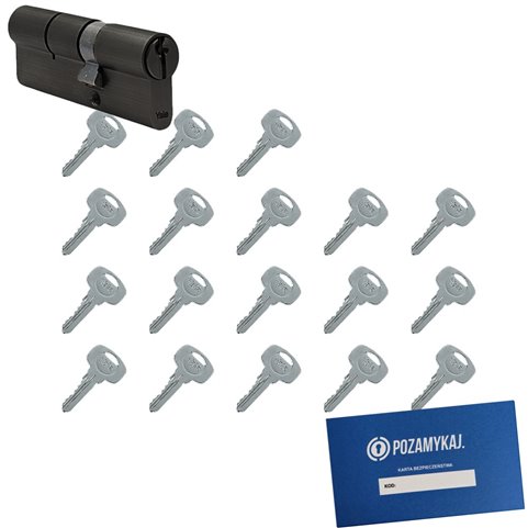 Wkładka do zamka YALE 500 + 18 kluczy