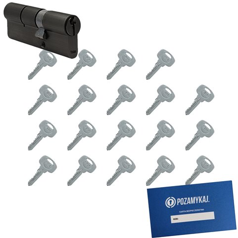 Wkładka do zamka YALE 500 + 19 kluczy