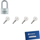 Kłódka ABUS TYTAN 40 z wydłużonym pałąkiem + 4 klucze w zestawie