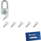 Kłódka ABUS TYTAN 40 z wydłużonym pałąkiem + 6 kluczy w zestawie