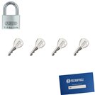 Kłódka ABUS TYTAN 40 + 4 klucze w zestawie