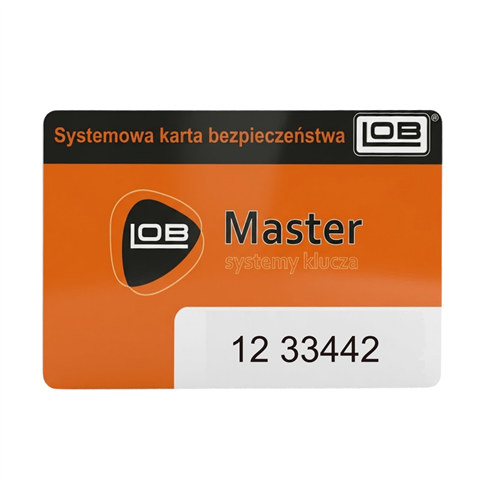 Domówienie do istniejącego systemu LOB Comfort System Master Key