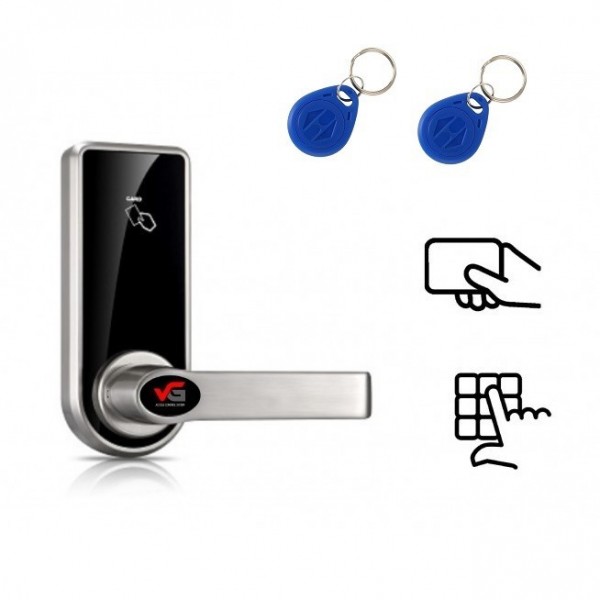 Zamek elektroniczny na szyfr i kartę zbliżeniową VG-PC1 + gratis