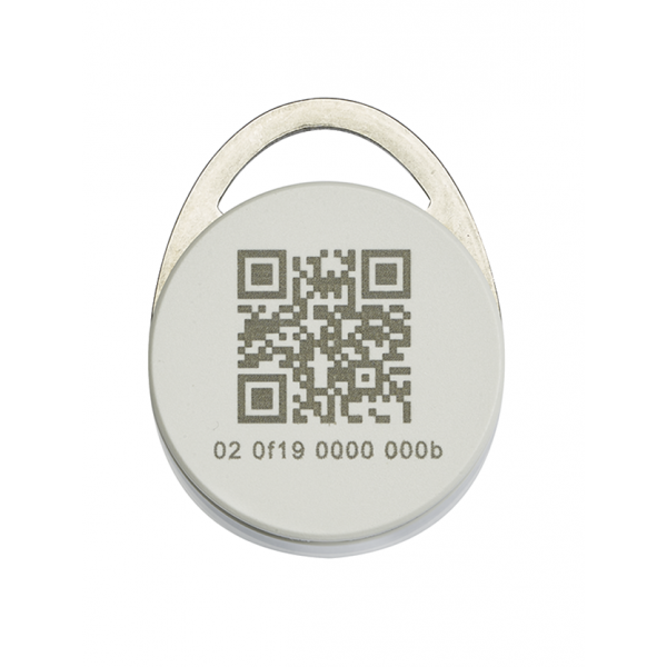 Brelok użytkownika LEGIC z QR kodem do zamków dormakaba