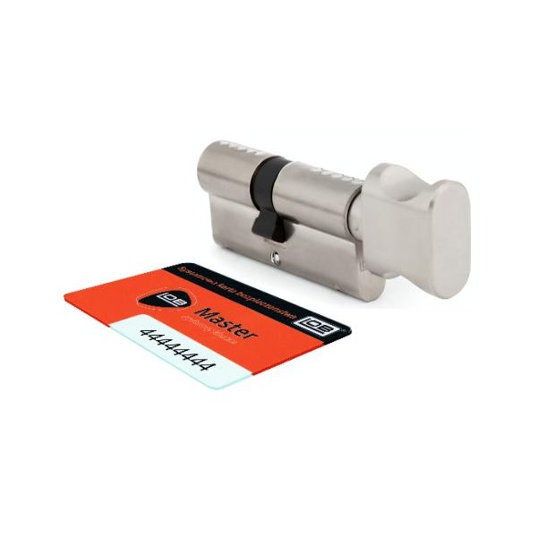 Wkładka bębenkowa z gałką LOB Comfort XT 55G/45 system master key