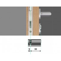 Wkładka bębenkowa jednostronna LOB Comfort XT 9/50 system master key