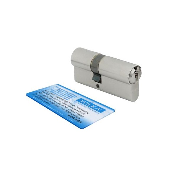 Wkładka bębenkowa dwustronna WILKA STR A 35/50 system master key