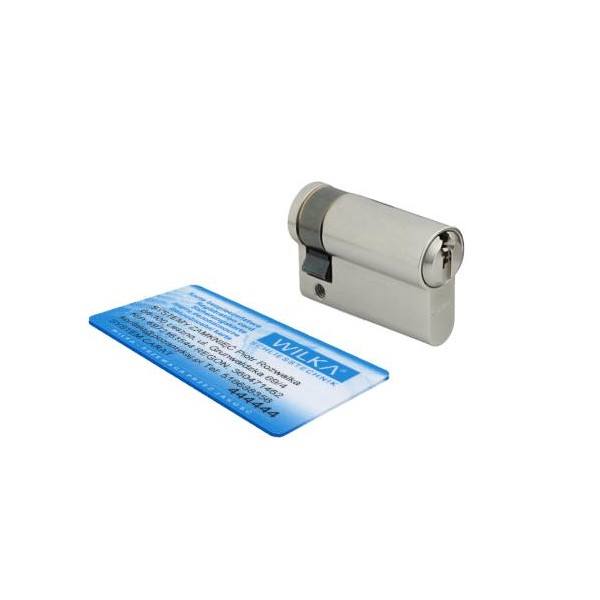 Wkładka bębenkowa jednostronna WILKA STR C 9/40 system master key