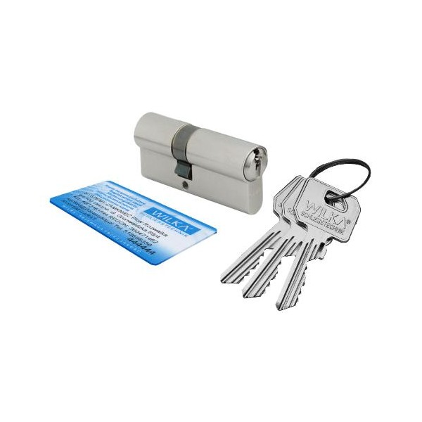 Wkładka bębenkowa dwustronna WILKA 1400 35/35 system jednego klucza