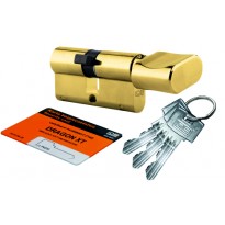 Wkładka bębenkowa z gałką LOB Dragon XT 65G/30 system jednego klucza