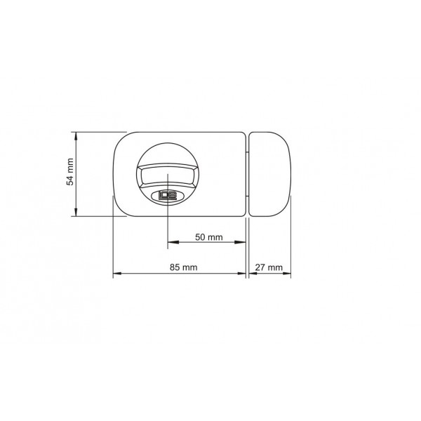 Zamek wierzchni LOB UTZ51 System Master Key