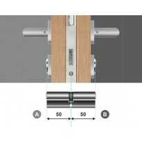 Wkładka bębenkowa dwustronna ABUS VITESS 1000 C 50/50 System Master Key