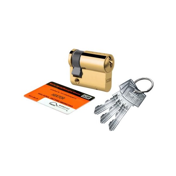 Wkładka bębenkowa jednostronna LOB HEKTOR 9/45 system jednego klucza