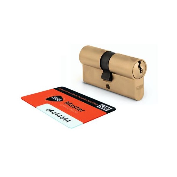 Wkładka bębenkowa dwustronna LOB Optima 40/75 system master key