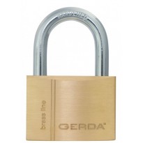 2 szt kłódki 50 jeden klucz GERDA Smart System