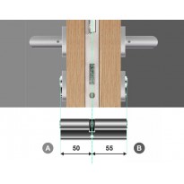 Wkładka bębenkowa dwustronna 50/55 LOB Comfort NG System Master Key