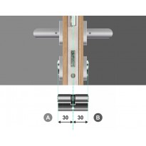 Wkładka bębenkowa z bezpiecznym sprzęgłem 30/30 LOB Comfort NG System Master Key
