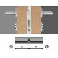 Wkładka bębenkowa z bezpiecznym sprzęgłem 70/70 LOB Comfort Plus NG System Master Key